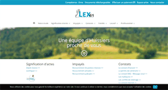 Desktop Screenshot of huissier-61.com